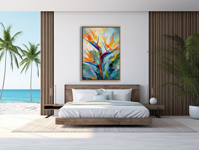 Modern Tropical Art Paintings